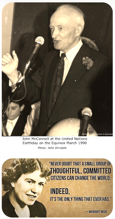 John McConnell and Margaret Mead